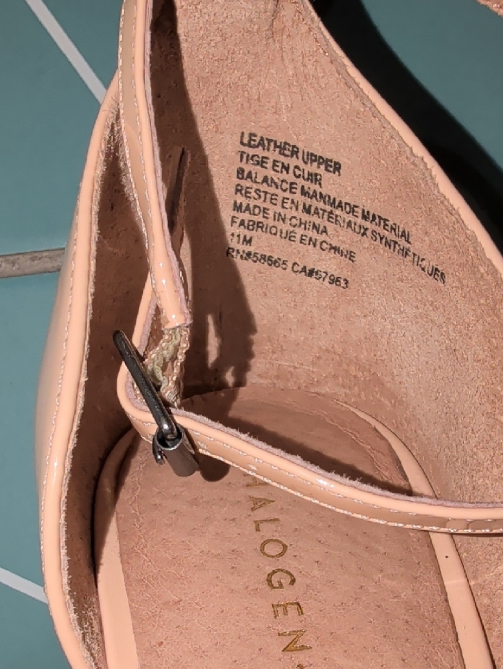 Halogen Nude Ankle-Strap Mid-Heel Sandals - Picture 3 of 4